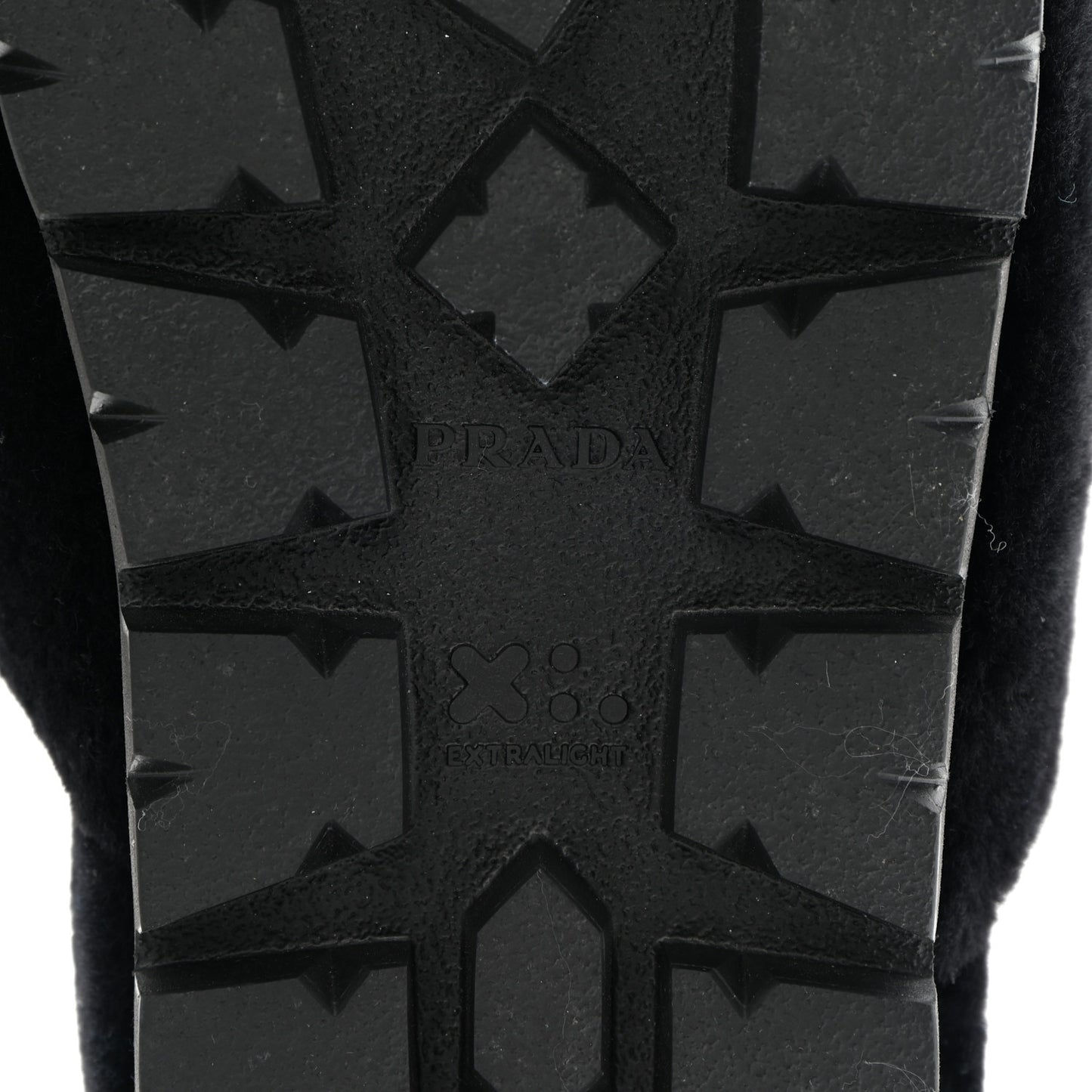 Montone Metal Triangle Logo 20mm Slippers 9 Black