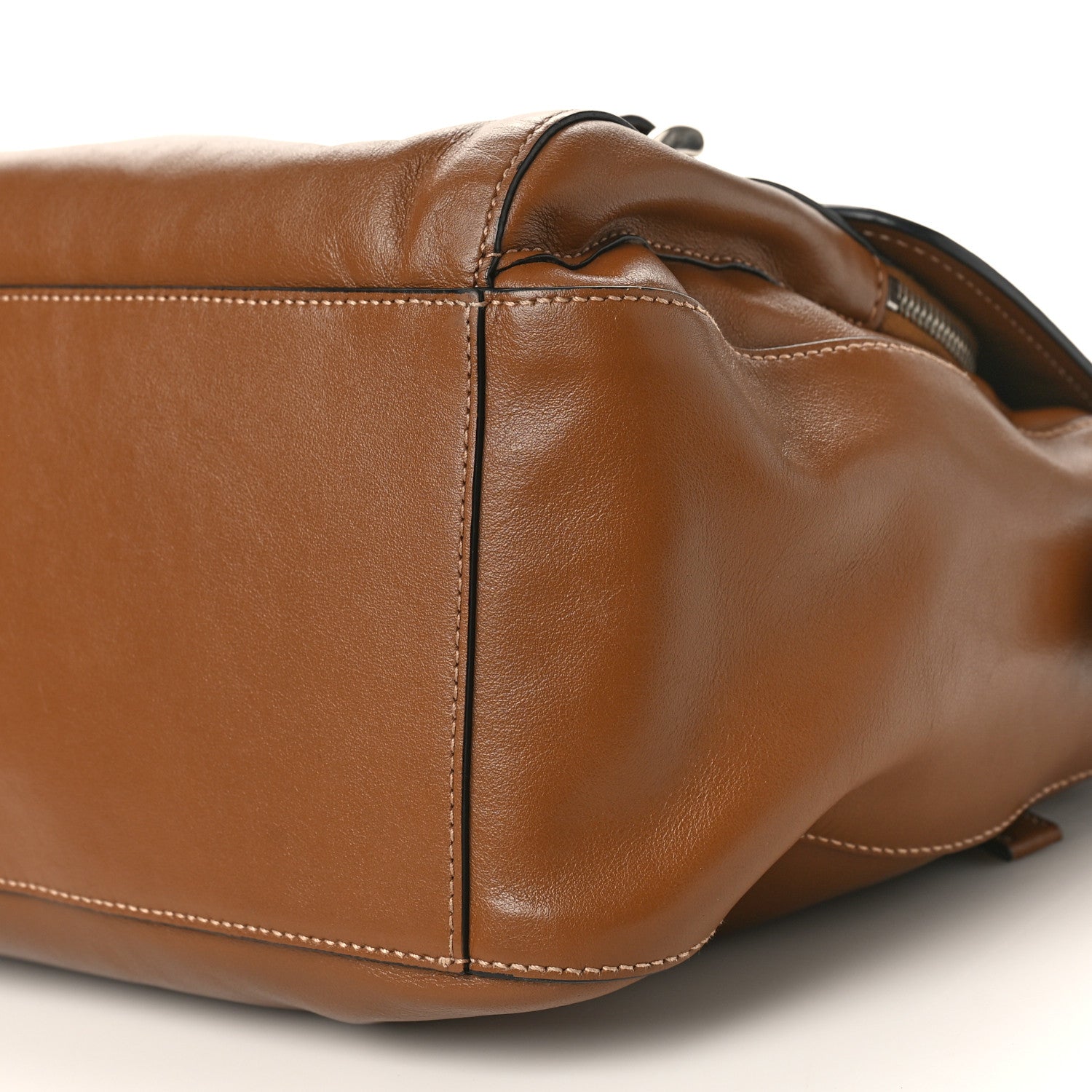 Prada Soft Calf Messenger Bag Caramel 8 of 8