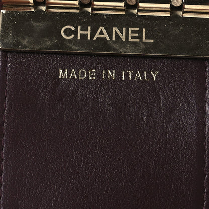 Chanel Caviar Quilted Classic 4 Key Holder Wallet Black 7 of 9