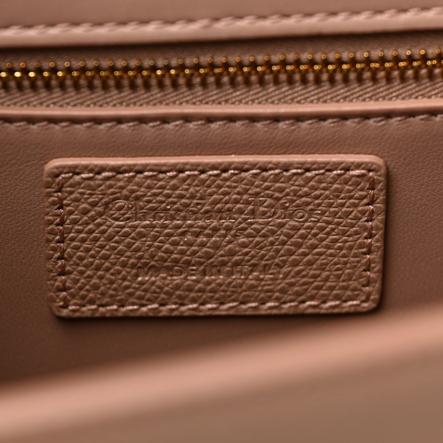 Ultra Matte Grained Calfskin 30 Montaigne Flap Bag Blush