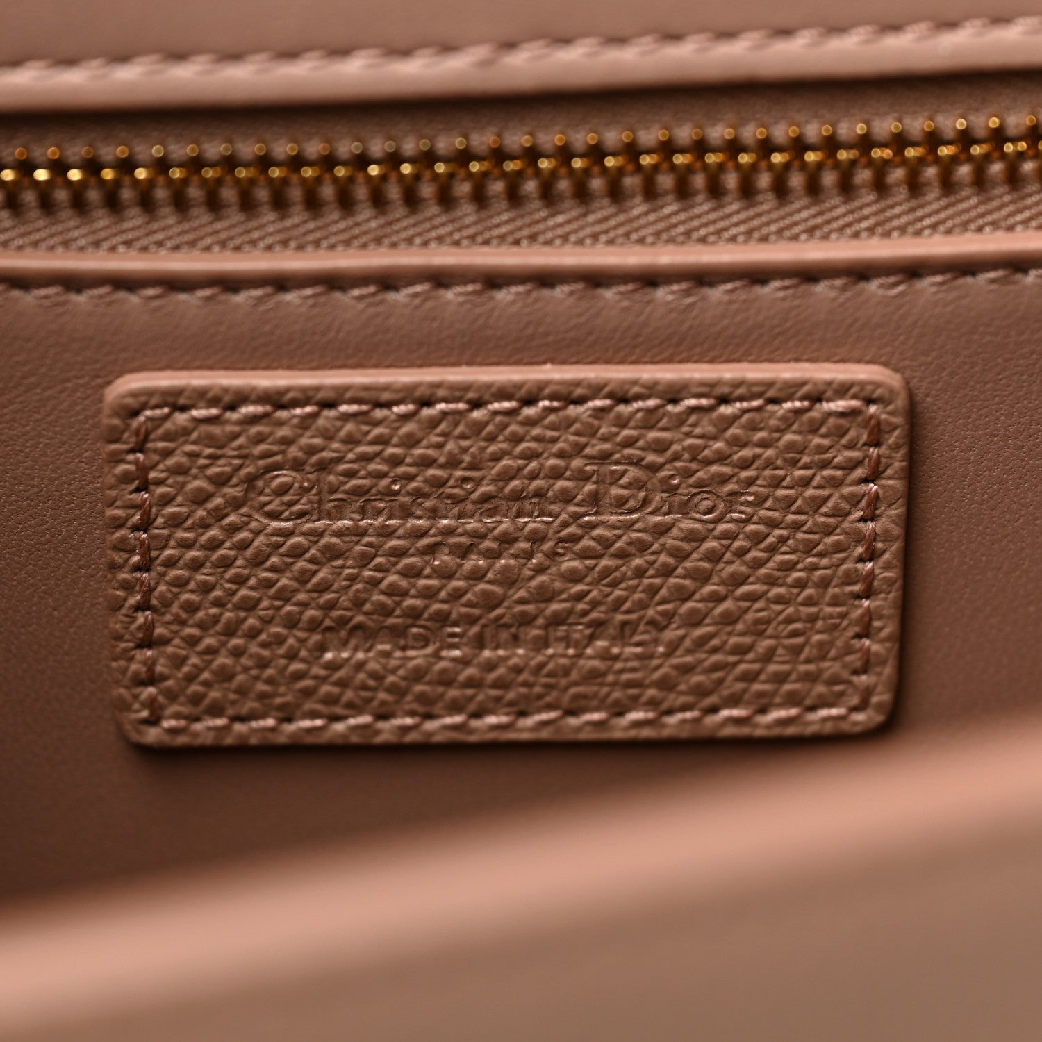 Christian Dior Ultra Matte Grained Calfskin 30 Montaigne Flap Bag Blush 5 of 9