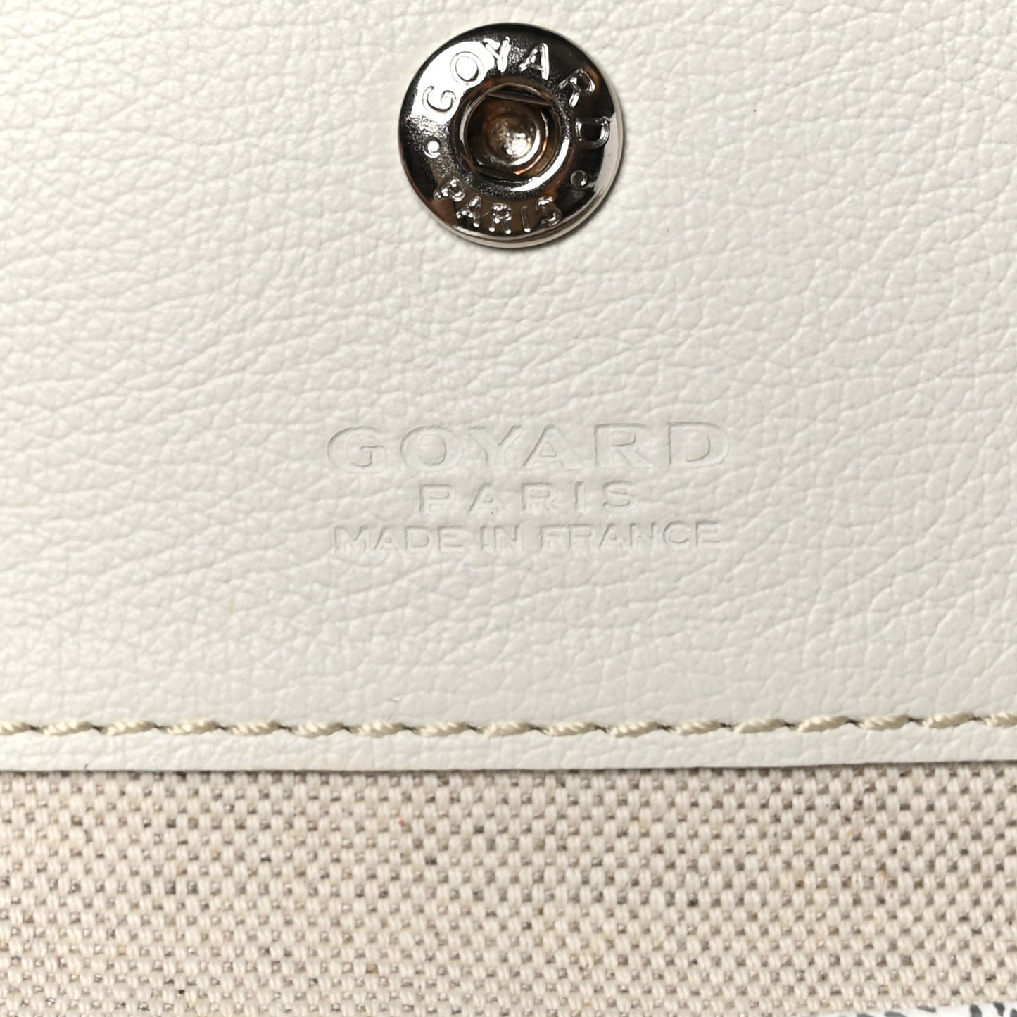 Goyardine Saint Louis PM White