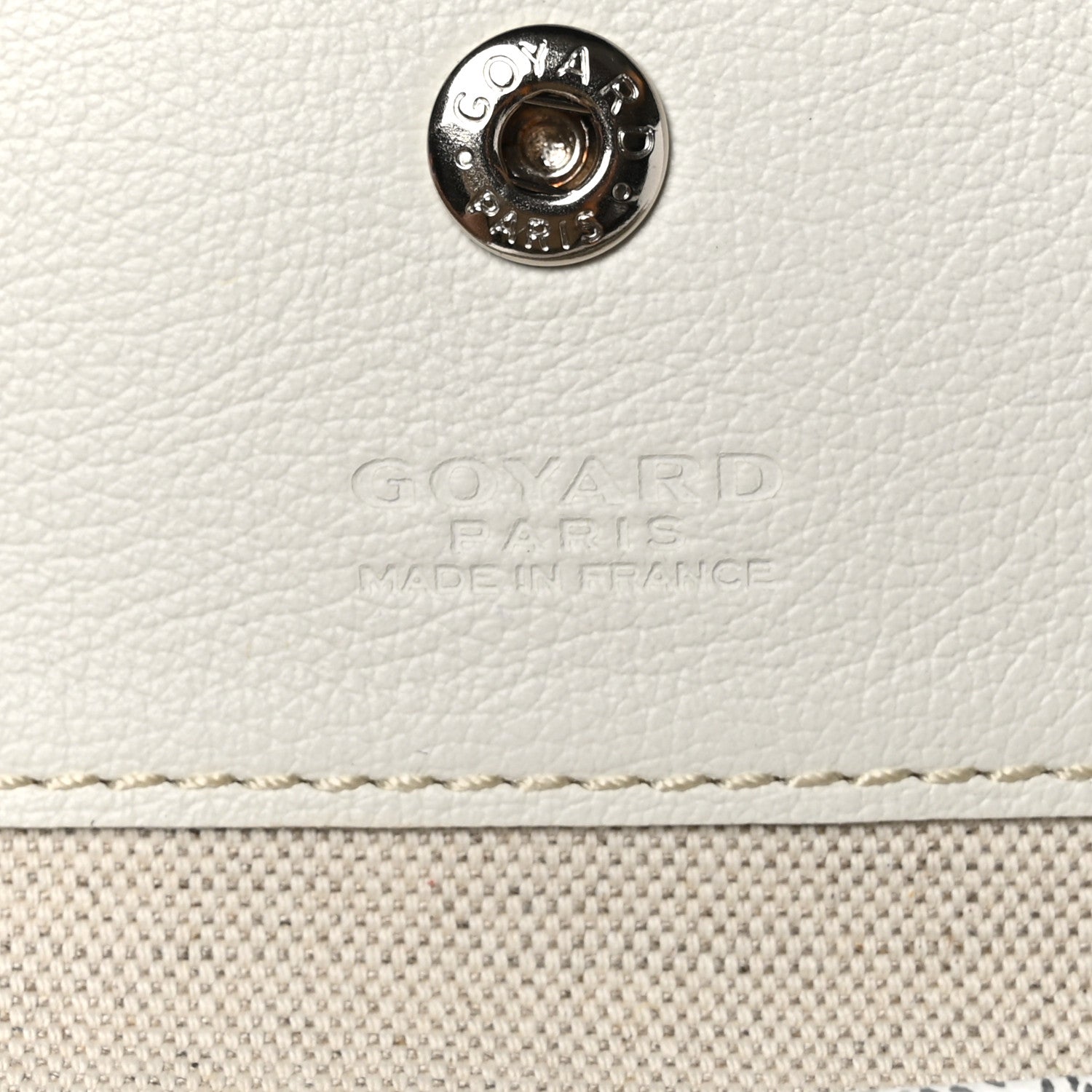 Goyard Goyardine Saint Louis PM White 8 of 11