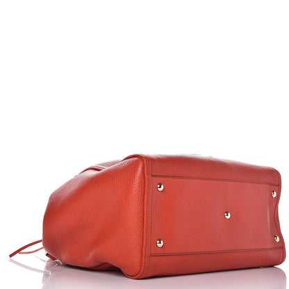 Gucci Pebbled Calfskin Medium Soho Shoulder Bag Sun Orange 4 of 7