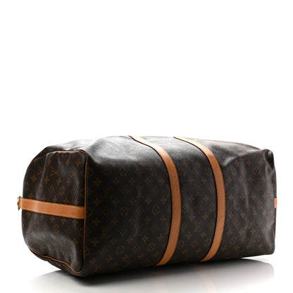 Louis Vuitton Monogram Keepall Bandouliere 55 3 of 14