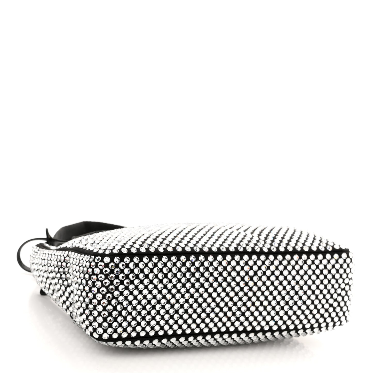 Satin Crystal Mini Re-Edition 2000 Bag Cristal