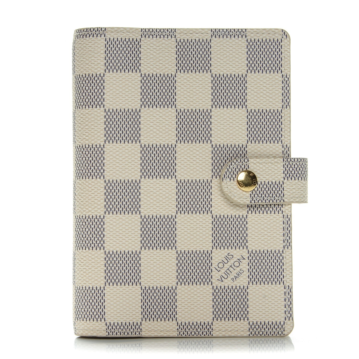 Louis Vuitton Damier Azur Small Ring Agenda Cover 1 of 7