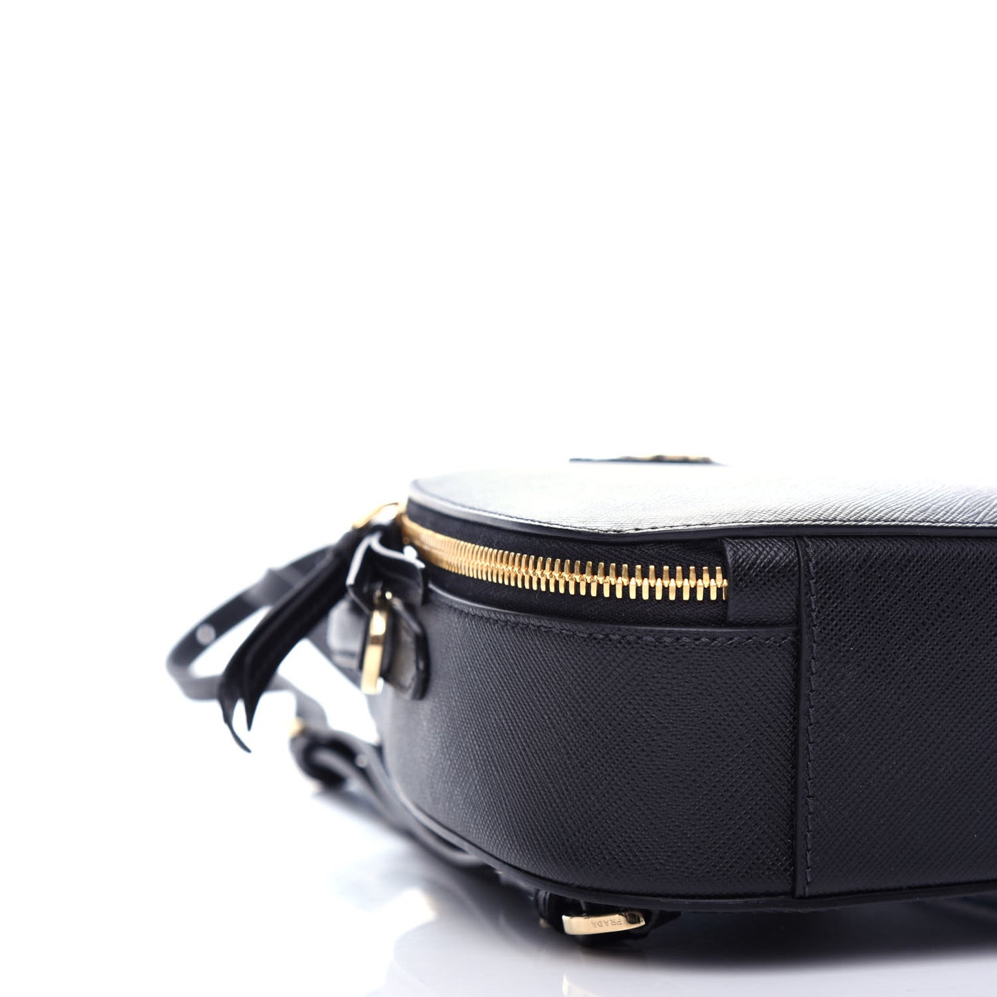Saffiano Lux Mini Odette Backpack Black