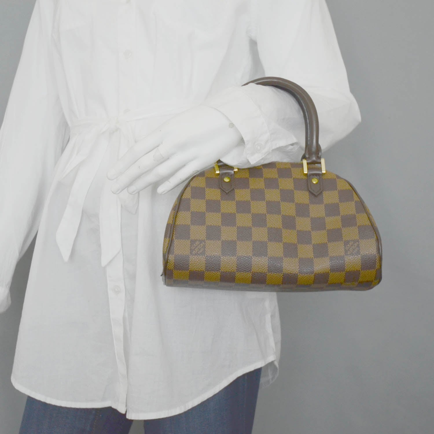 Louis Vuitton Damier Ebene Ribera Mini 2 of 9