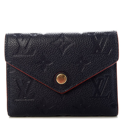 Louis Vuitton Empreinte Victorine Wallet Marine Rouge 1 of 7