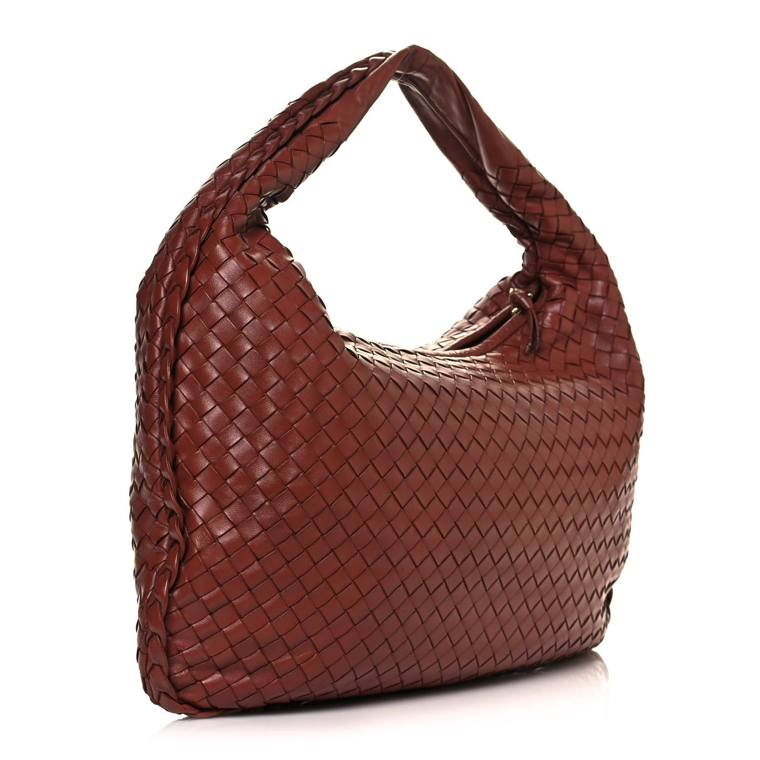 Bottega Veneta Nappa Intrecciato Small Veneta Hobo Tea 2 of 10