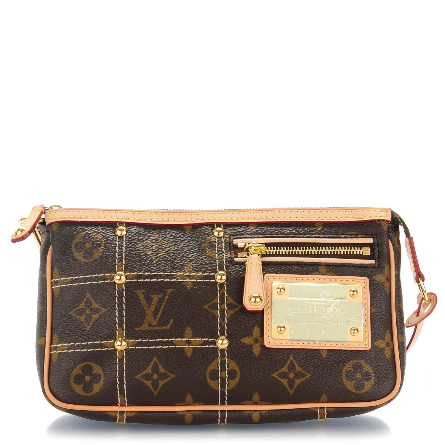 Louis Vuitton Monogram Riveting Pochette Accessories 1 of 7