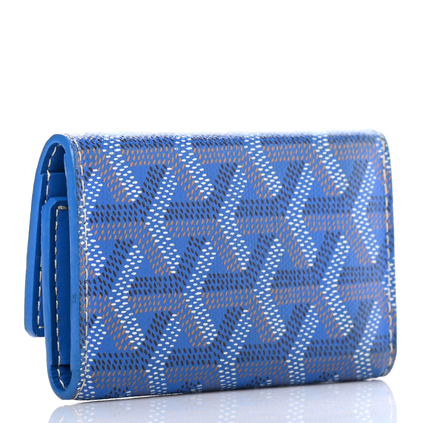 Goyardine Saint Michel 6 Key Holder Sky Blue