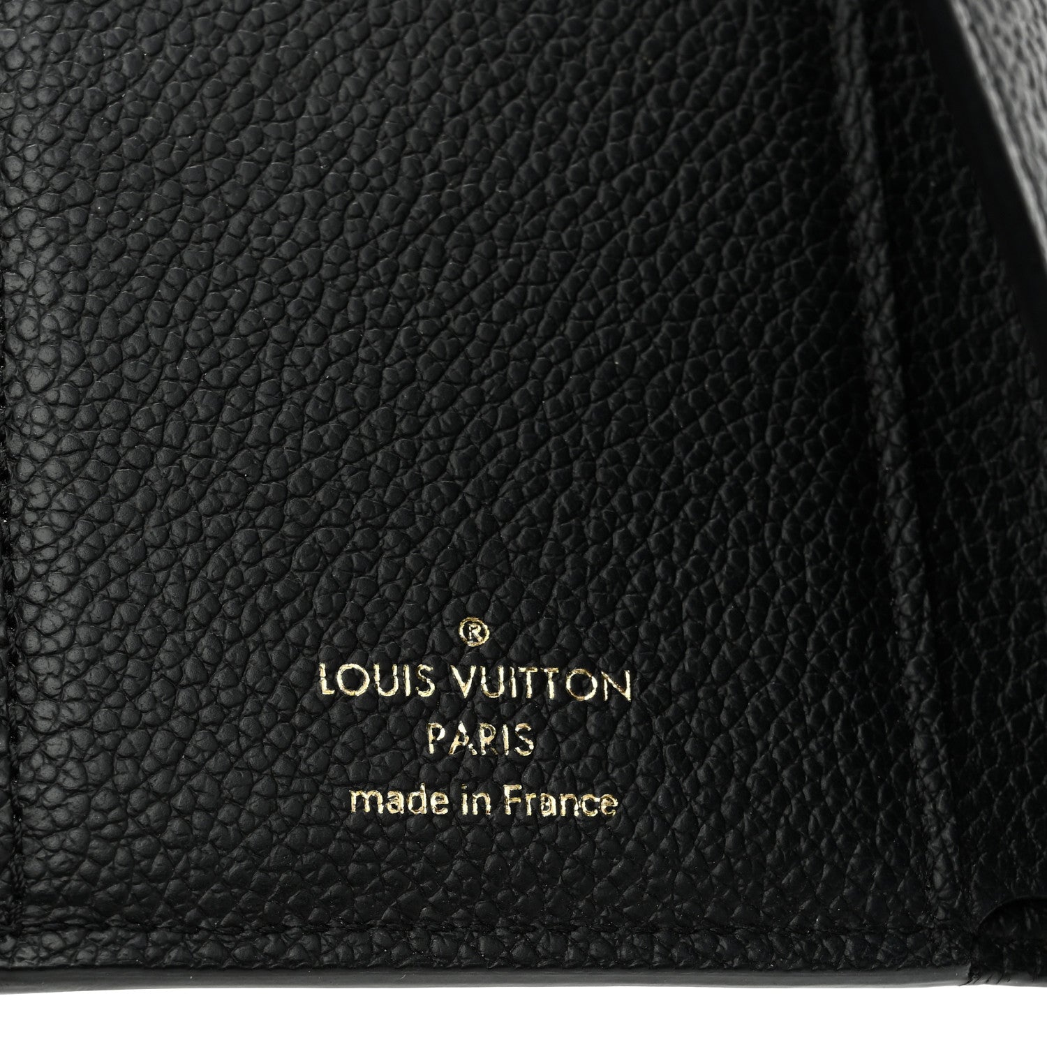 Louis Vuitton Empreinte Victorine Wallet Black 6 of 7