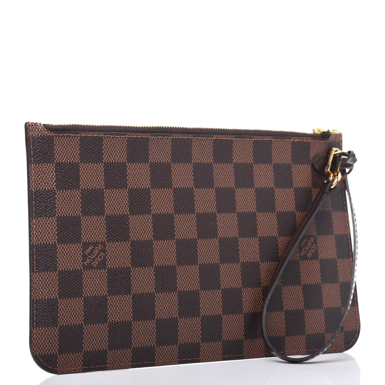 Louis Vuitton Damier Ebene Neverfull MM GM Pochette 3 of 10
