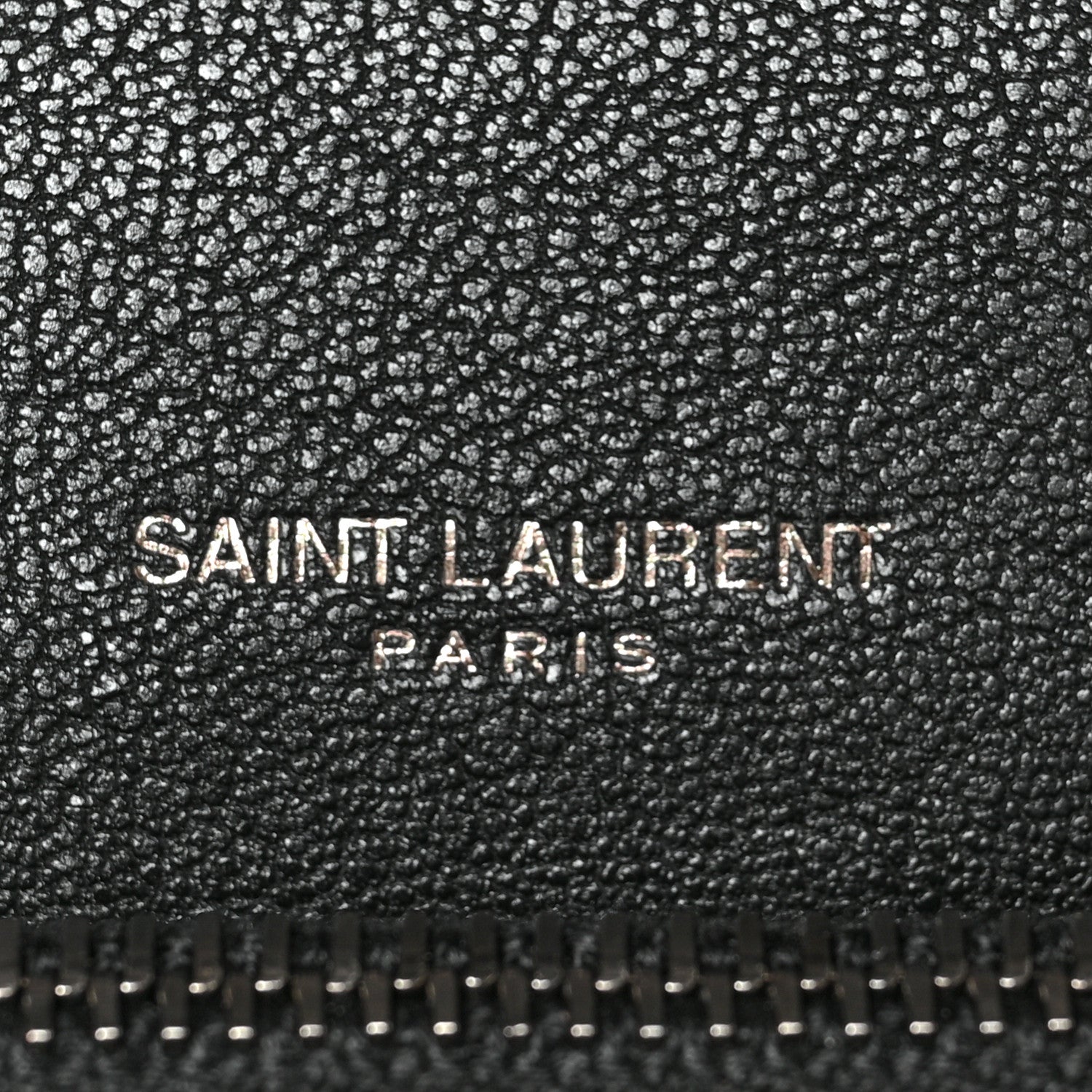 Saint Laurent Sheepskin Matelasse Chevron Monogram Medium College Bag Black 6 of 9