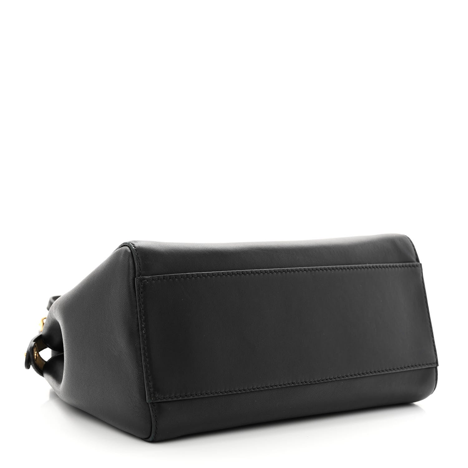 Fendi Nappa Mini Peekaboo Iconic Satchel Black 4 of 11
