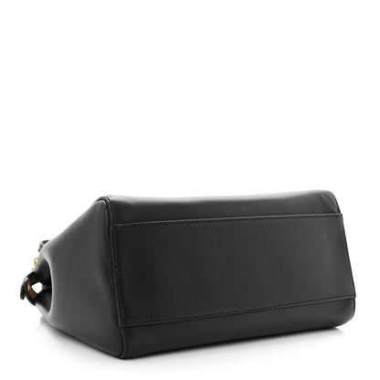 Fendi Nappa Mini Peekaboo Iconic Satchel Black 4 of 11