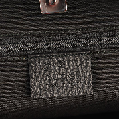 Gucci Monogram Abbey D Ring Tote Black 6 of 7