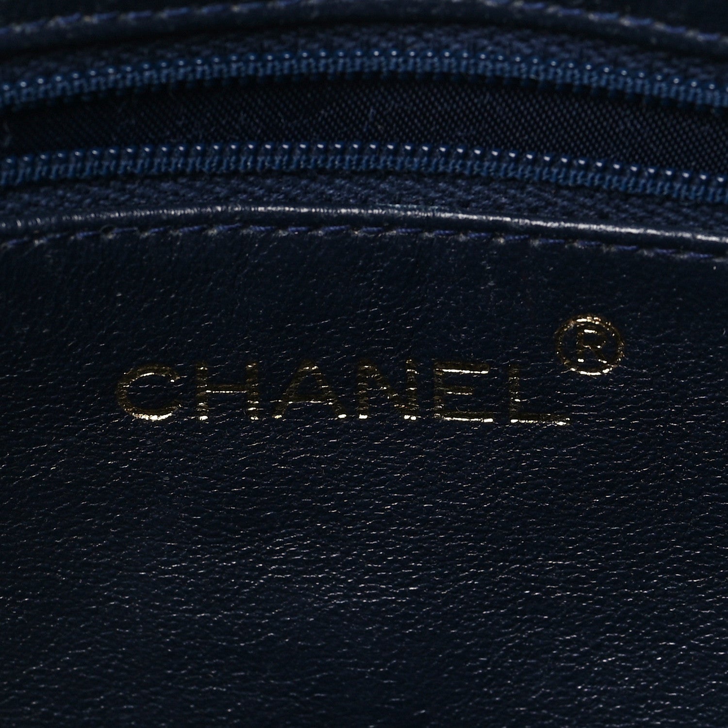 Chanel Lambskin Quilted CC Tassel Camera Case Navy 5 of 8