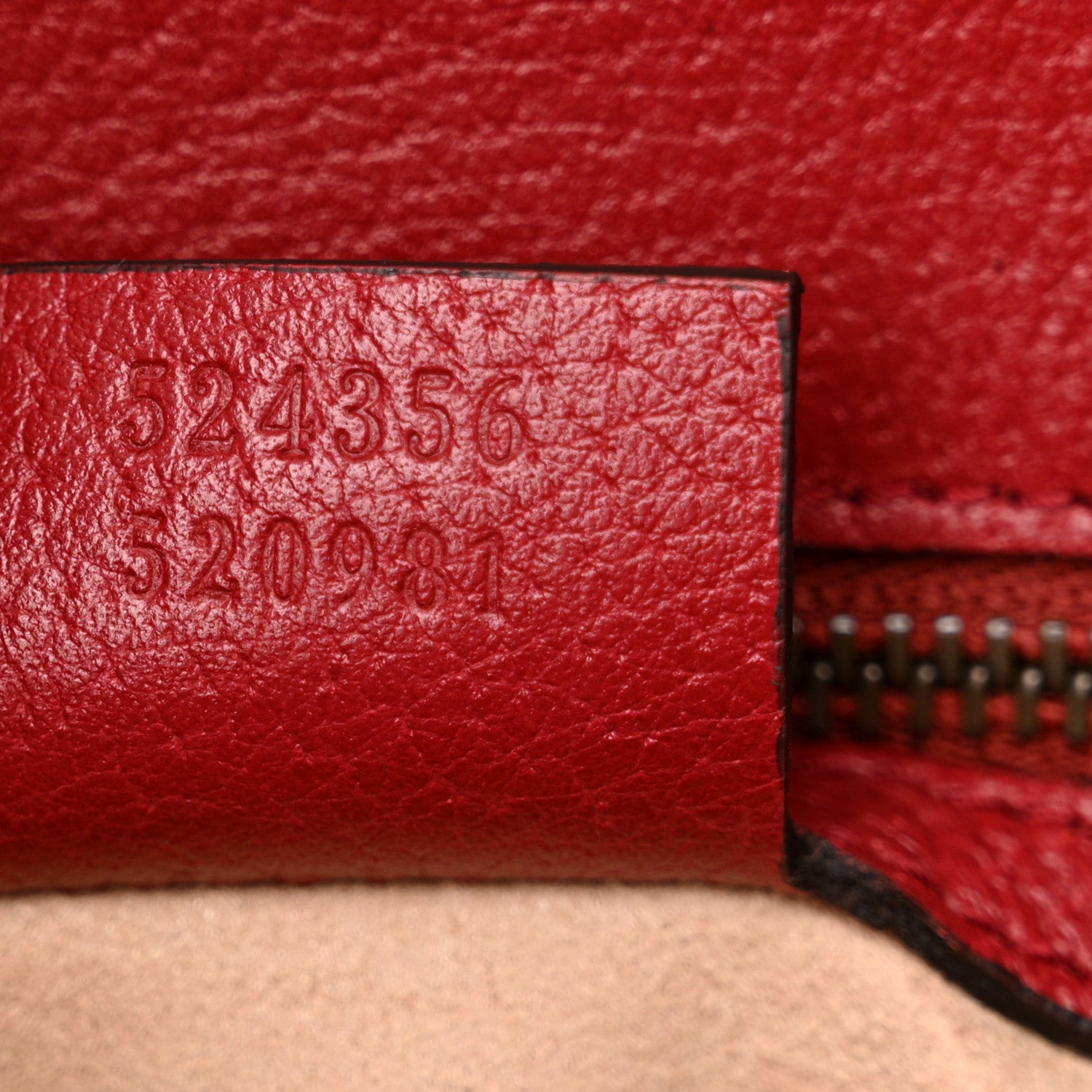 Gucci GG Supreme Monogram Medium Queen Margaret Shoulder Bag Red 7 of 12