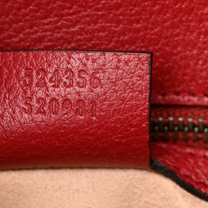 Gucci GG Supreme Monogram Medium Queen Margaret Shoulder Bag Red 7 of 12