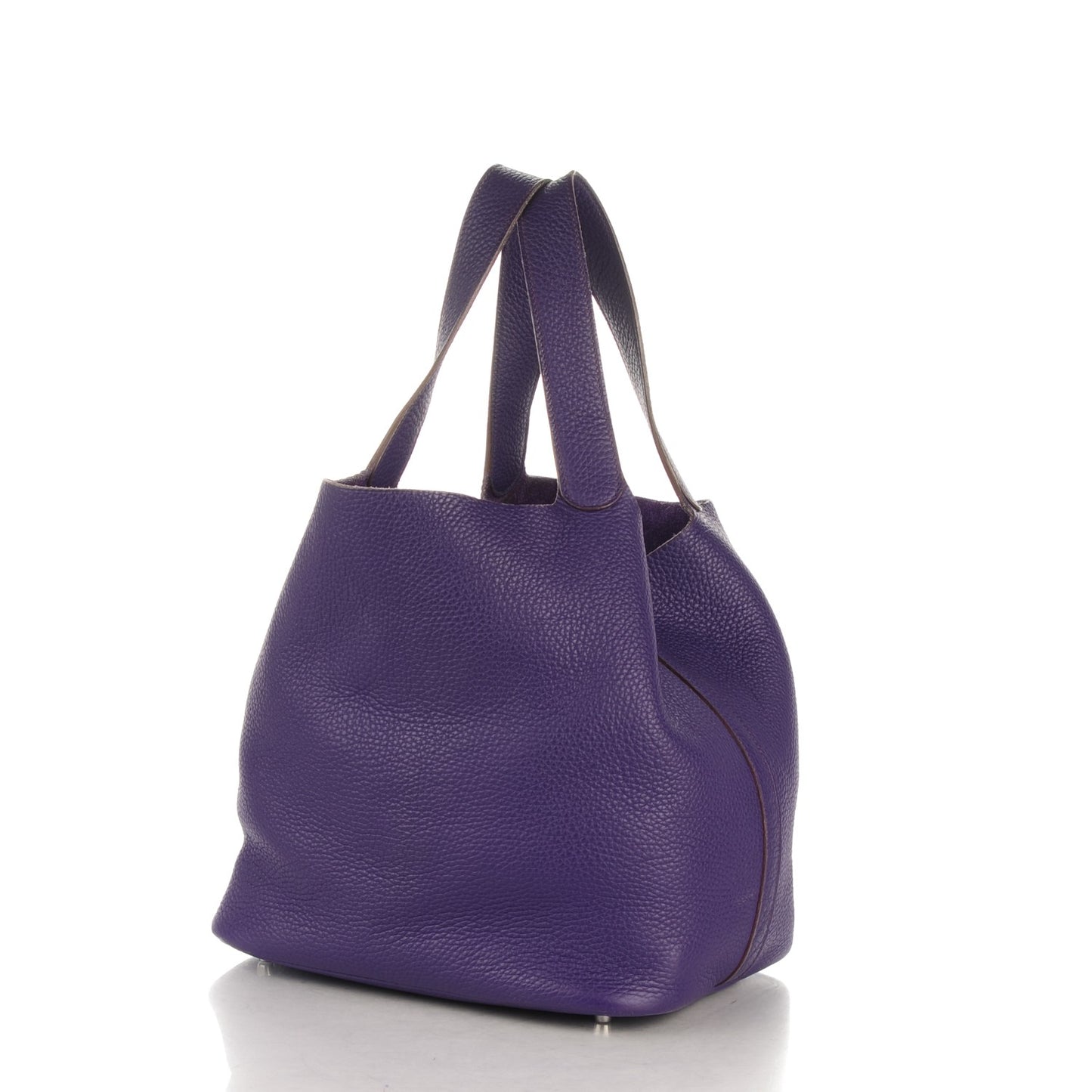 Taurillon Clemence Picotin Lock 26 GM Iris
