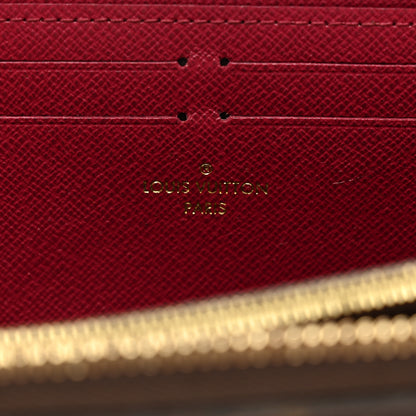 Louis Vuitton Monogram Clemence Wallet Fuchsia 6 of 7