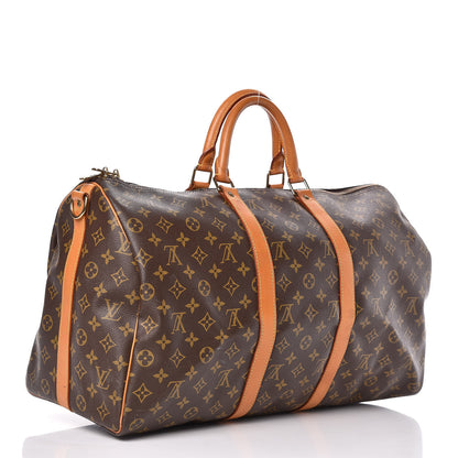 Louis Vuitton Monogram Keepall Bandouliere 50 3 of 14