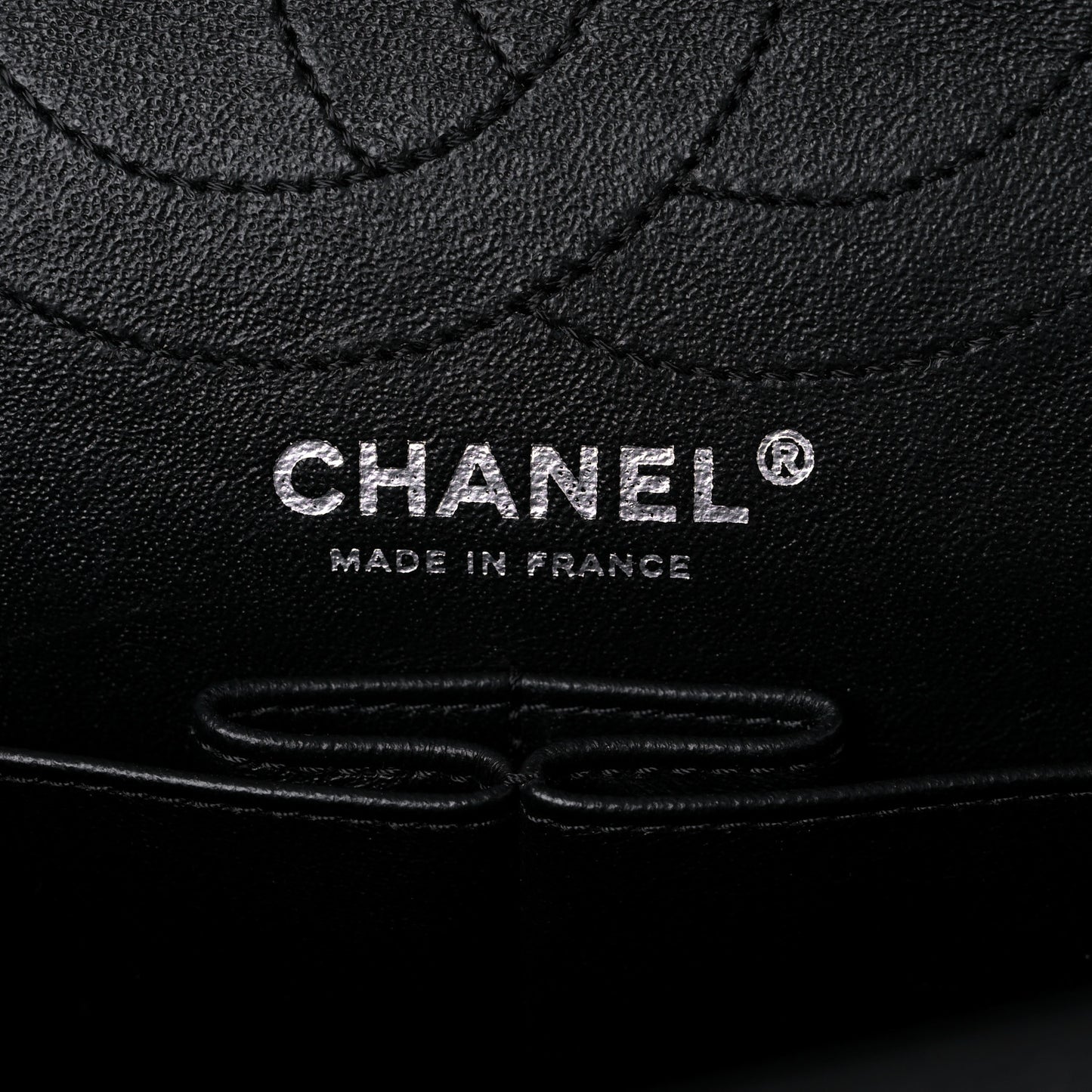 Sheepskin Chevron Quilted Studded 2.55 Reissue 226 Flap Black