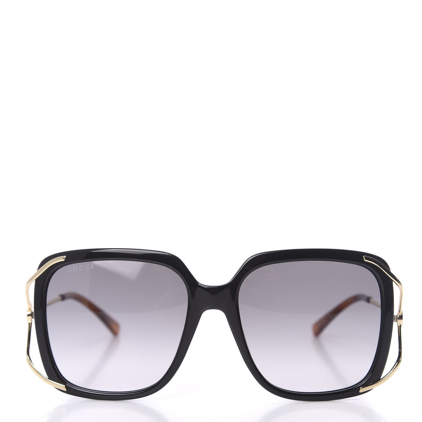 Acetate Butterfly Sunglasses GG0647S Black White