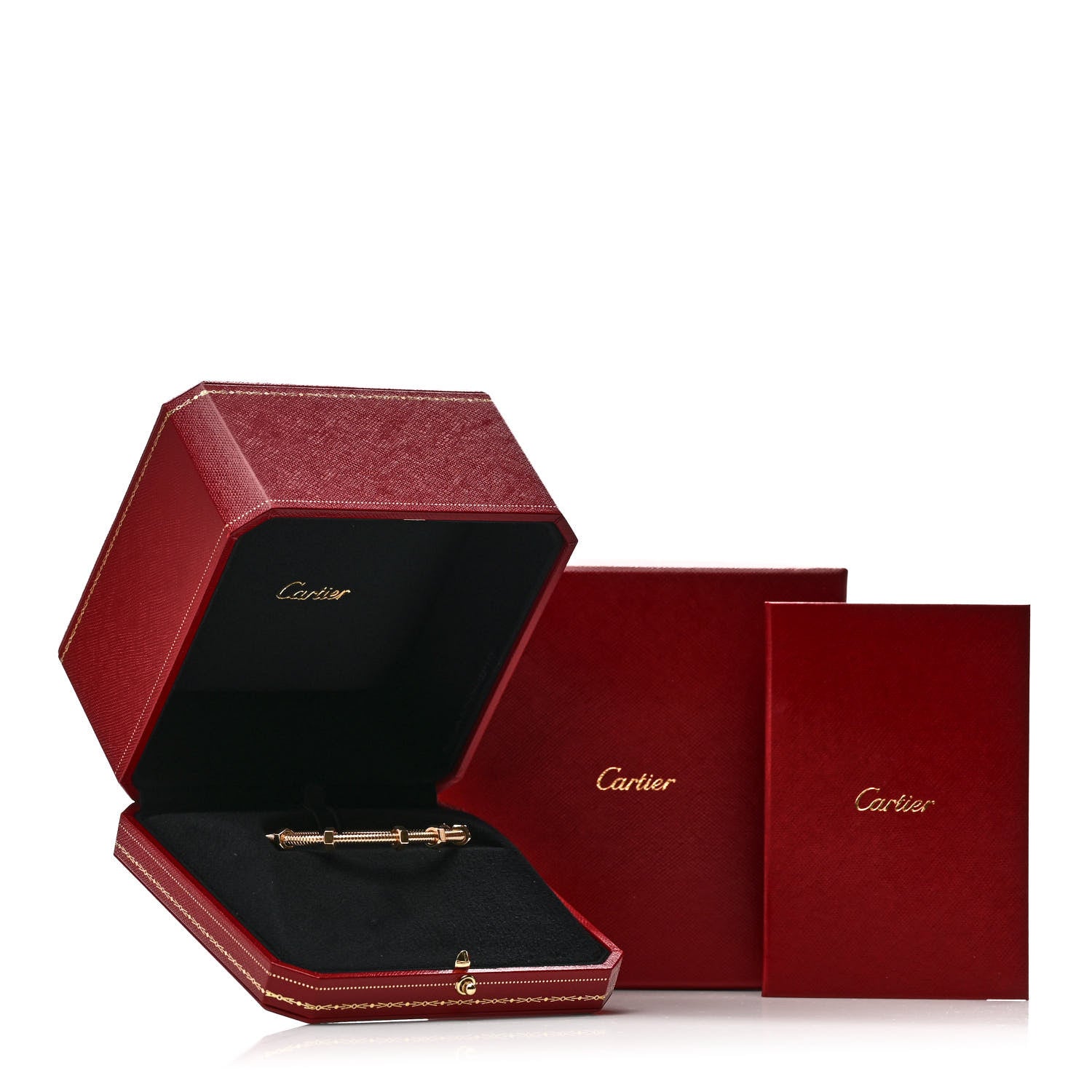 Cartier 18K Pink Gold Ecrou de Cartier Bracelet 17 2 of 4