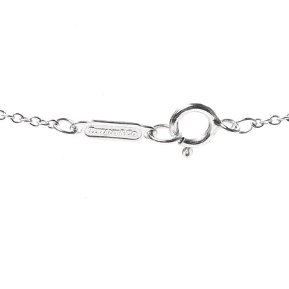 Tiffany 18K White Gold Atlas Bar Pendant Necklace 5 of 6