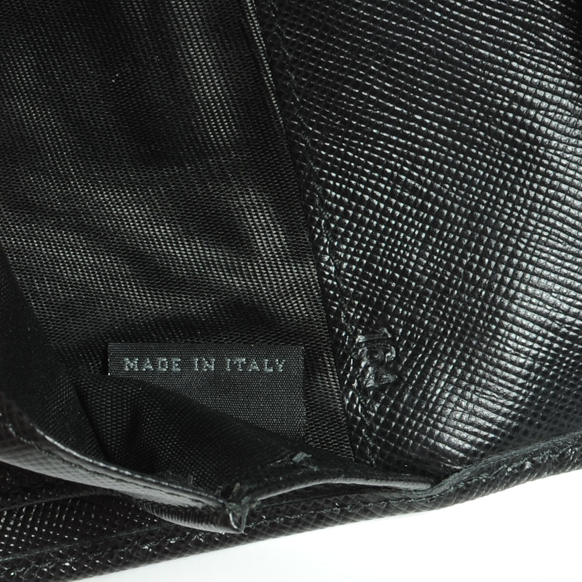 Prada Saffiano Calfskin Document Holder Nero Black 7 of 8