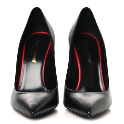 Saint Laurent Calfskin Zoe 105 Pumps 37 Black 3 of 9