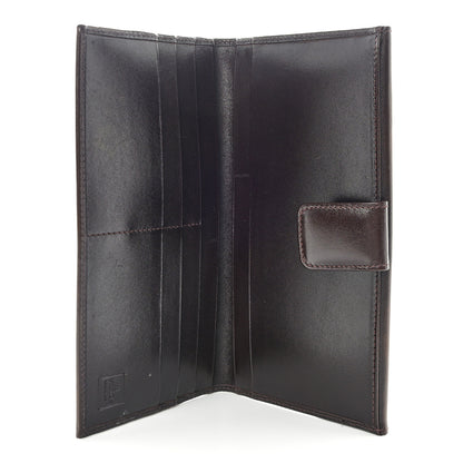 Fendi Zucca Calfskin Continental Flap Wallet Tobacco 5 of 13