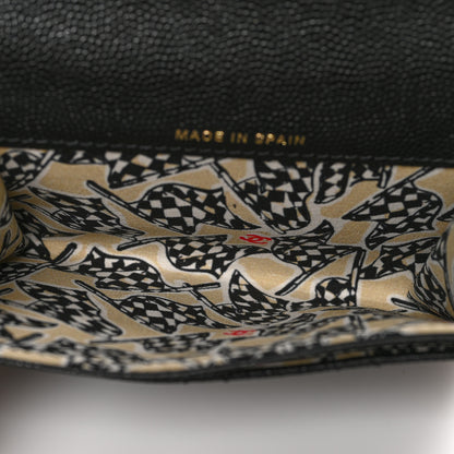 Chanel Caviar Quilted CC Flap Card Holder Black 5 of 8