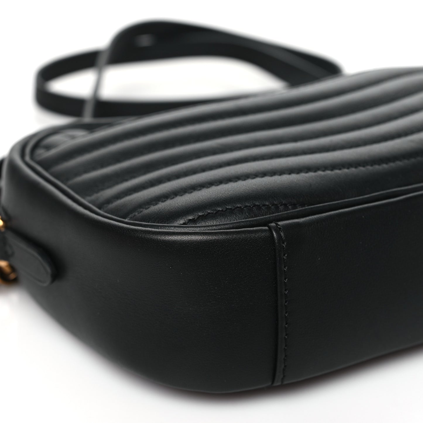 Calfskin New Wave Camera Bag Black