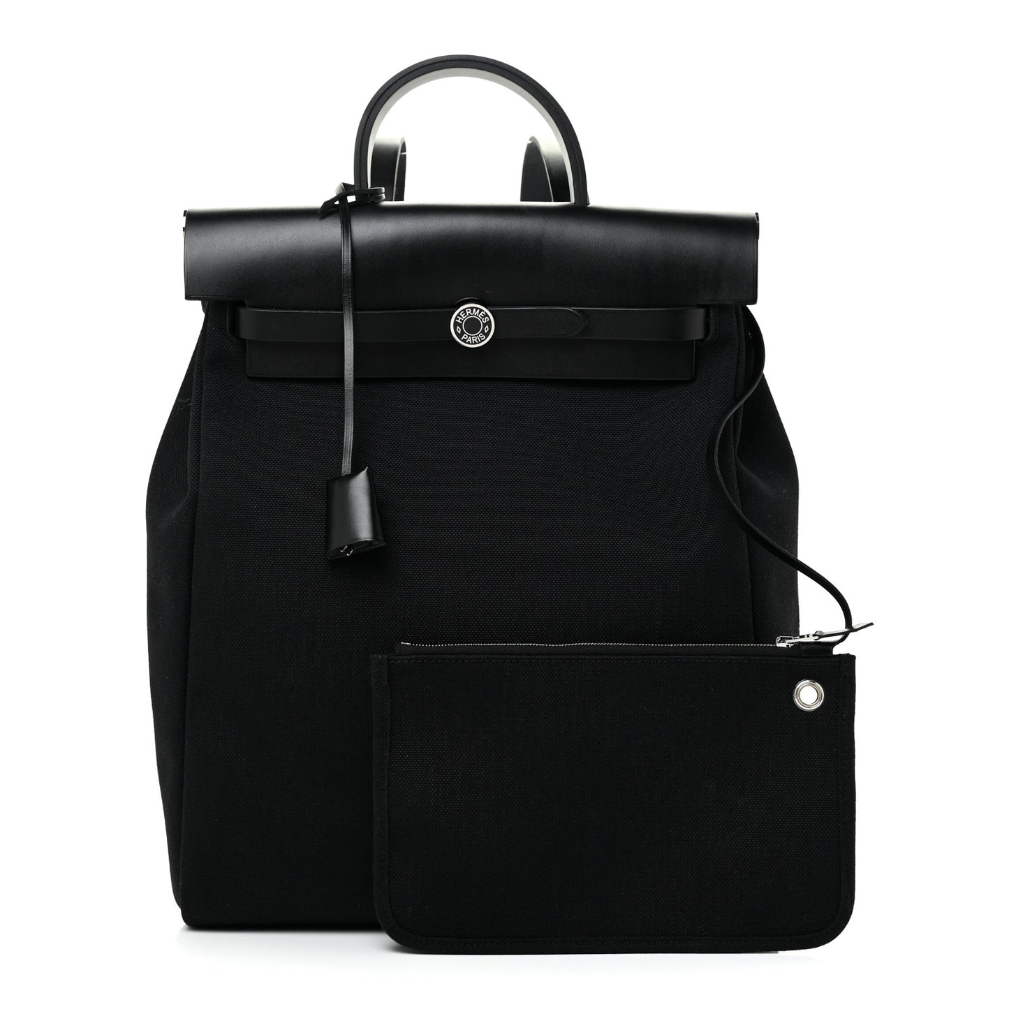 Military Toile Vache Hunter Herbag a Dos Zip Retourne Backpack Black