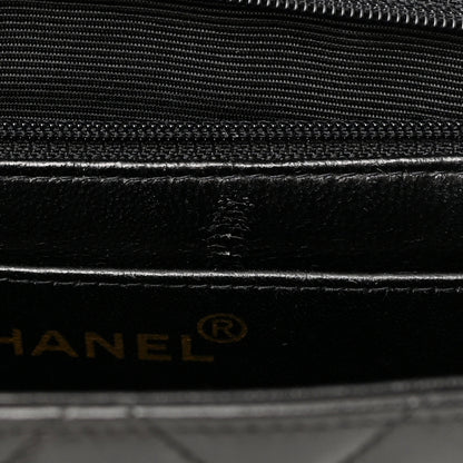 Chanel Lambskin Quilted Jumbo Single Flap Black 11 of 19