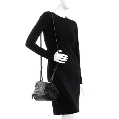 Givenchy Tumbled Sheepskin Mini Pandora Black 2 of 7