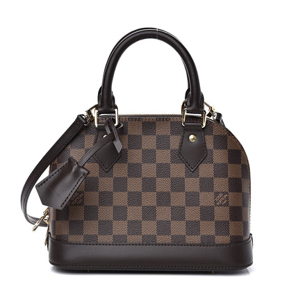 Louis Vuitton Damier Ebene Alma BB 1 of 8