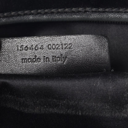 Saint Laurent Patent Calfskin Large Muse Black 7 of 17