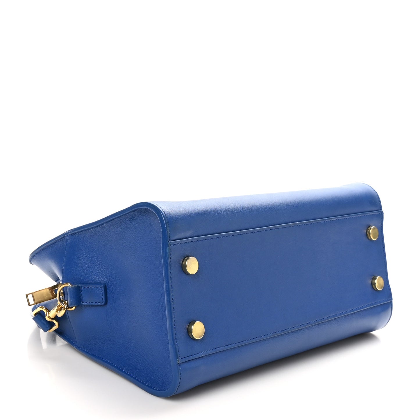 Calfskin Monogram Baby Cabas Blue