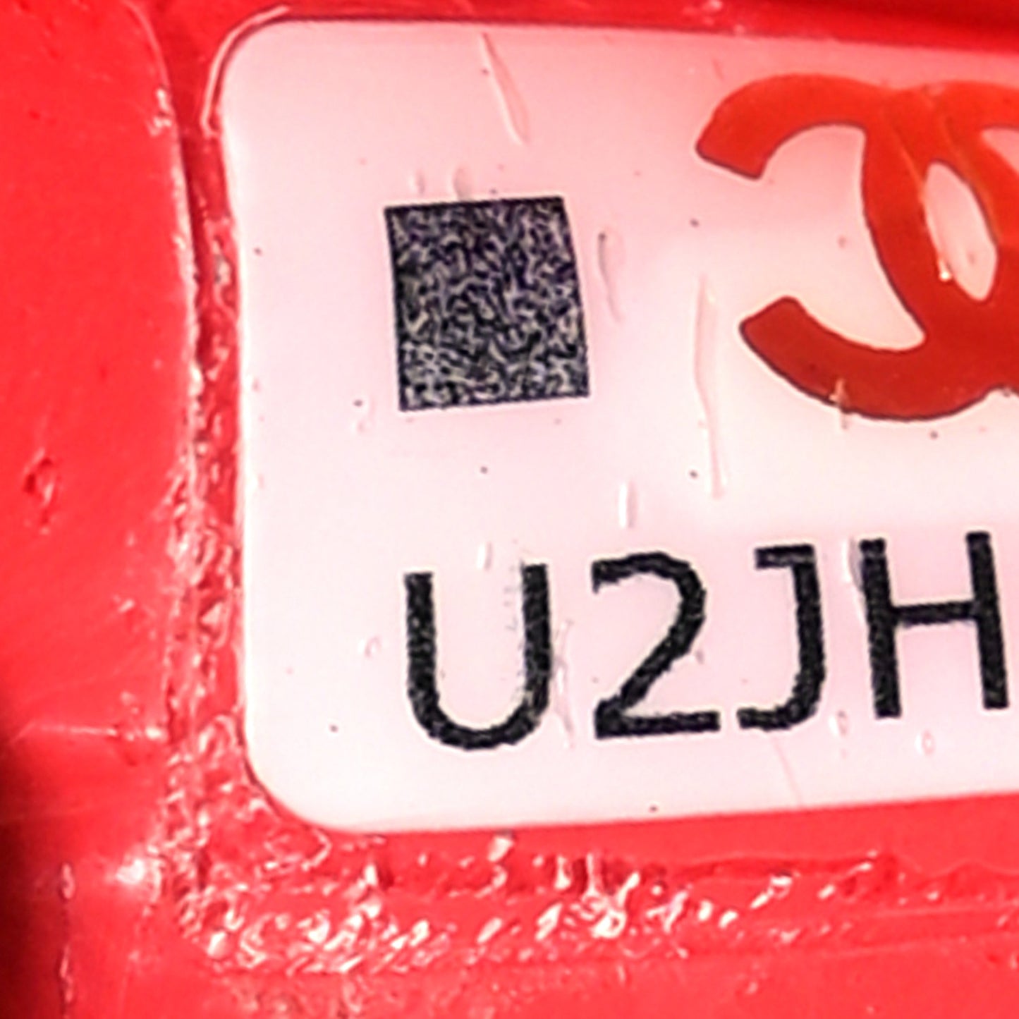 Caviar Quilted Large Vanity Pouch Red
