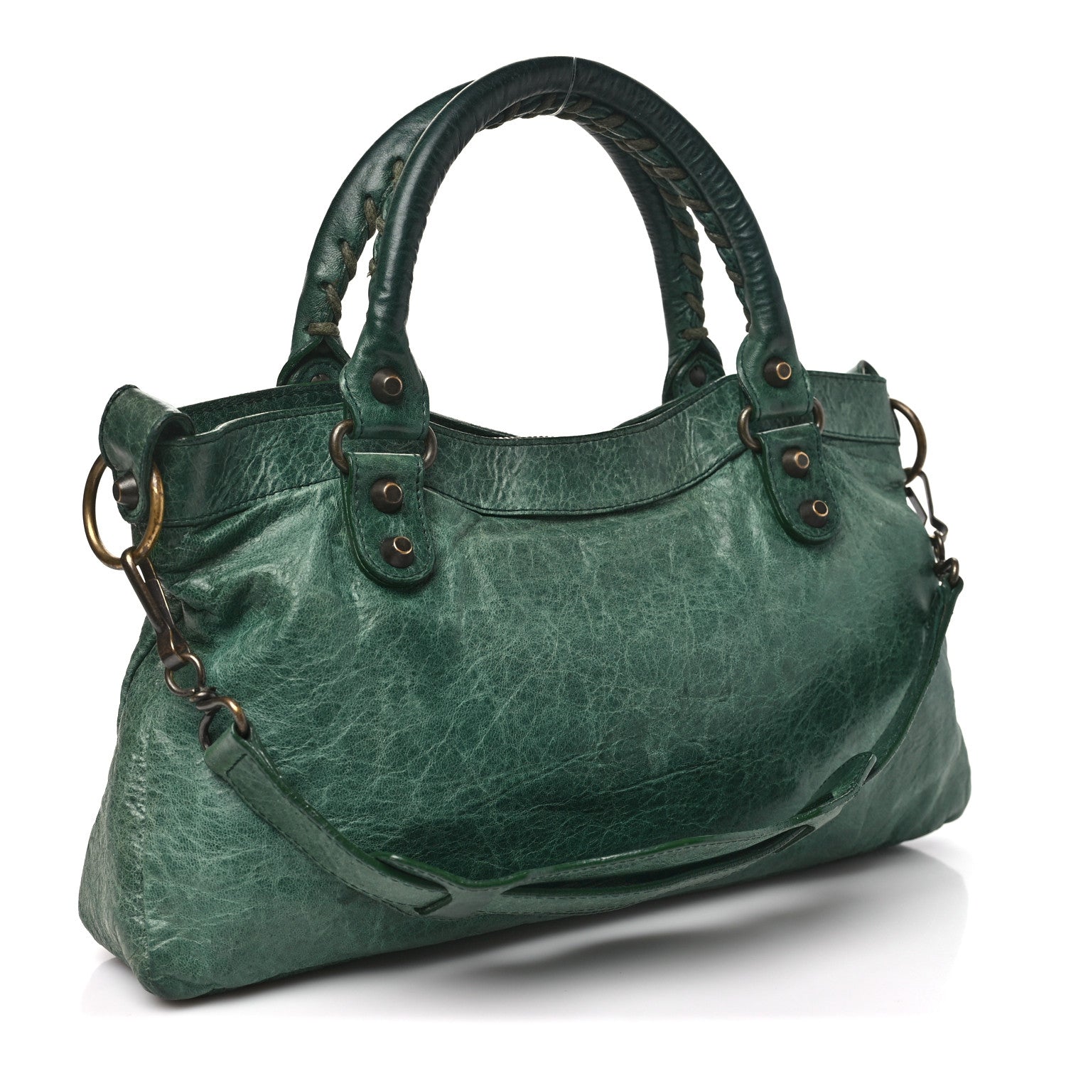 Balenciaga Chevre Classic Hardware First Emeraude 3 of 13