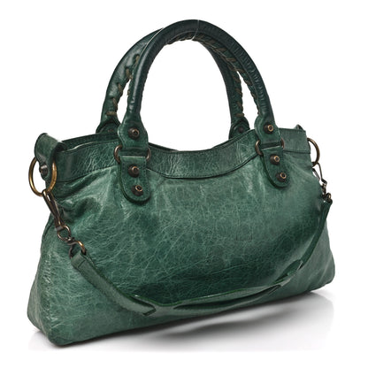 Balenciaga Chevre Classic Hardware First Emeraude 3 of 13