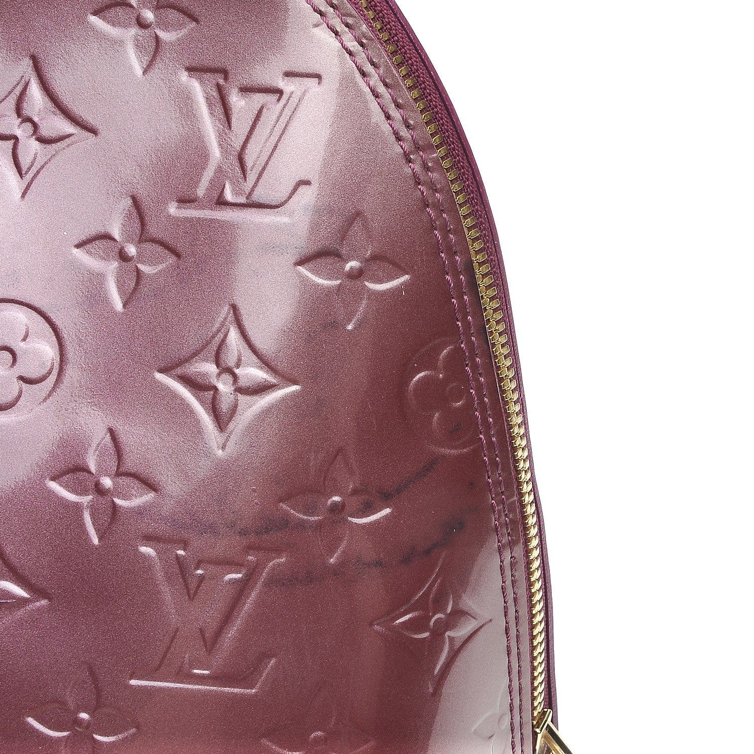 Louis Vuitton Vernis Alma GM Violet 9 of 9