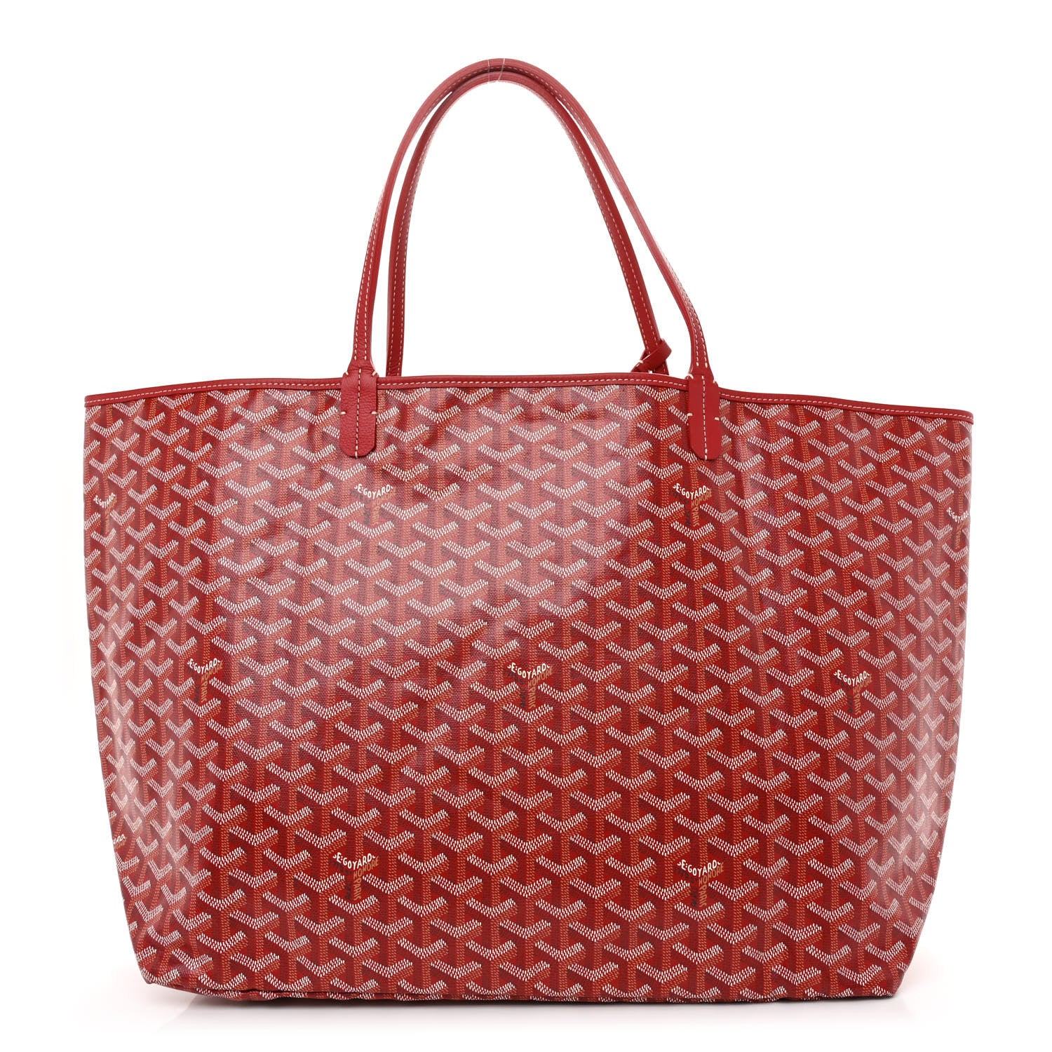 Goyard Goyardine Saint Louis GM Red 1 of 12