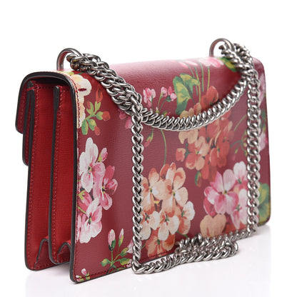 Gucci Calfskin Blooms Print Small Dionysus Shoulder Bag Romantic Cherry Multicolor 3 of 11